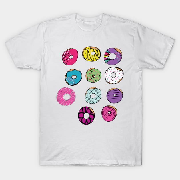 Donuts Dreams T-Shirt by mrsmauve